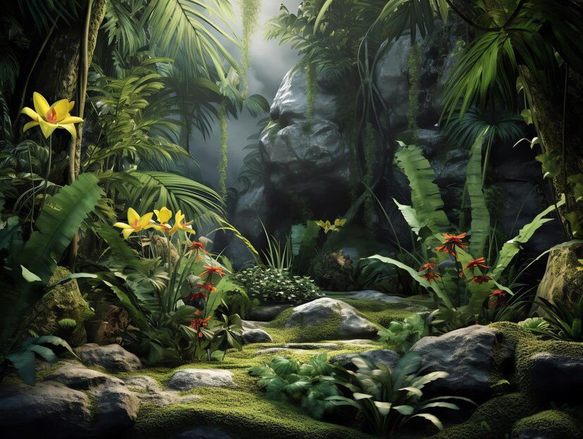 Le grand temple de verdure