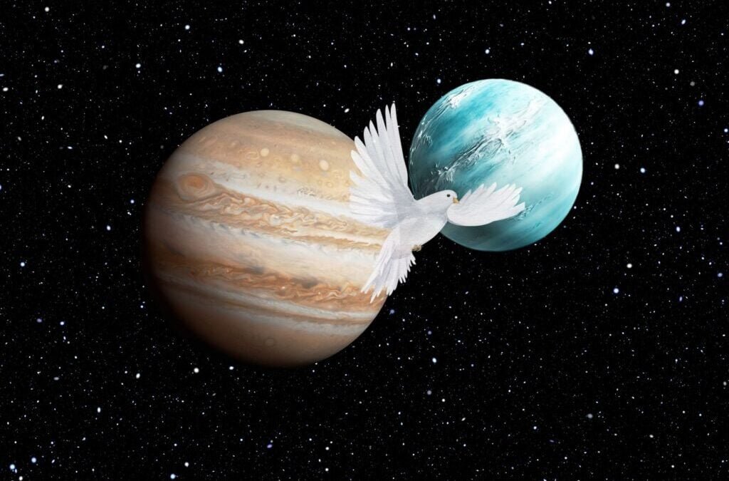Astrologie intuitive : Conjonction Jupiter Uranus 2024 par Tanaaz