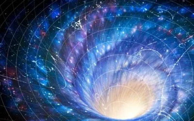 Le temps se courbe pour se fondre dans l’infini.