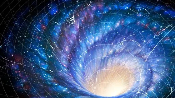 Le temps se courbe pour se fondre dans l’infini.