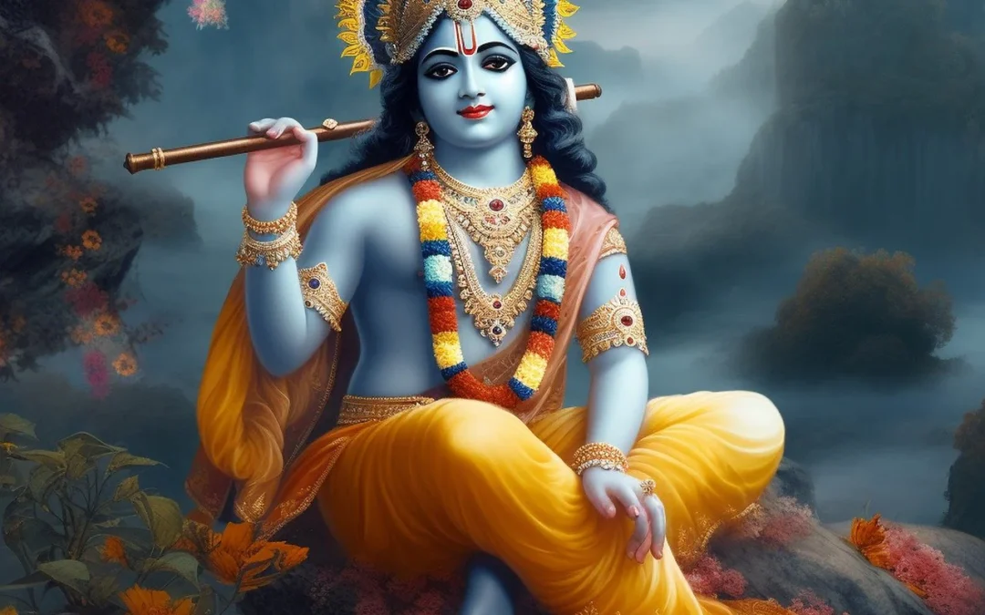 Krishna : Aimer tout le monde, ne haïr personne, guérir tout le monde, ne blesser personne = Transformation