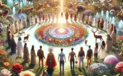 Créons et vivons notre monde lumineux.