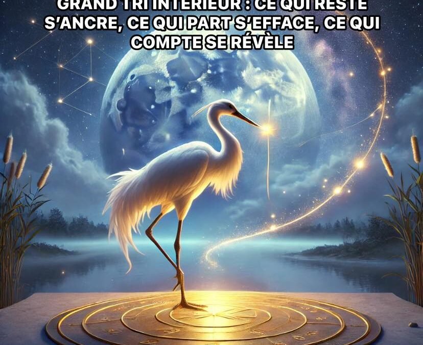 Vendredi 05 décembre 2025 – jour du grand tri intérieur : ce qui reste s’ancre, ce qui part s’efface, ce qui compte se révèle