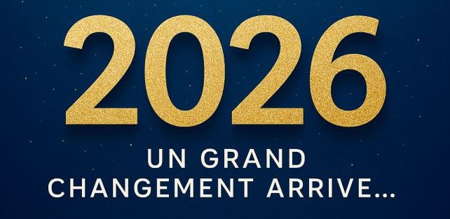 Le changement qui arrive pour 2026
