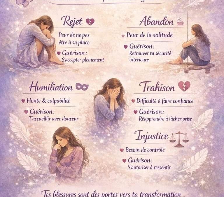 Les 5 blessures de l’âme : les reconnaître pour mieux guérir