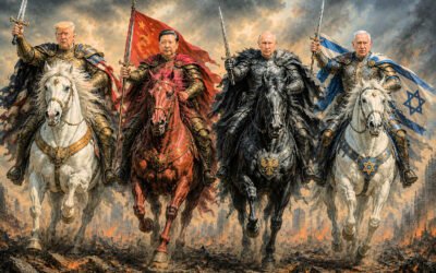 Lien entre les cavaliers de l&rsquo;apocalypses et Trump, Xi Jinping, Poutine et Benyamin Netanyahou: