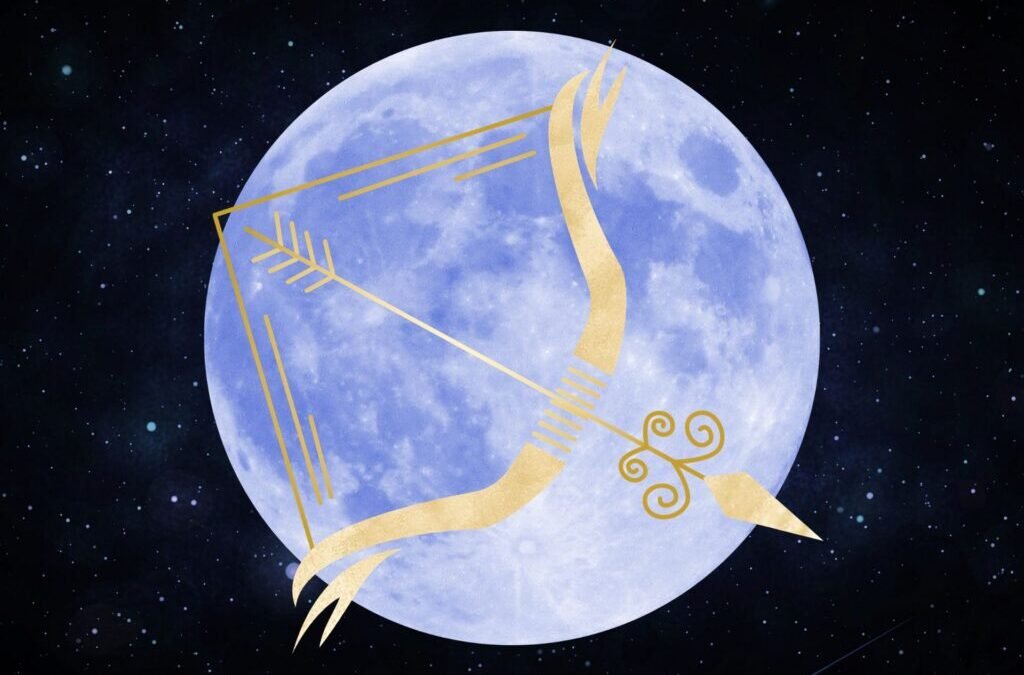 Astrologie intuitive : Lune bleue en Sagittaire, mai 2026 par Tanaaz