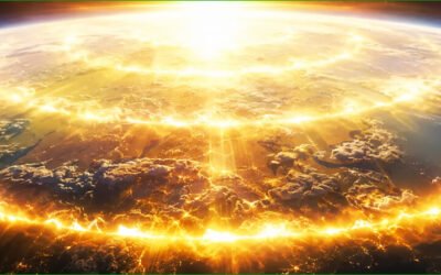 Le flash solaire se manifeste dans le plan physique