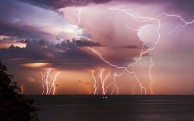 Tempête radioactive en cours