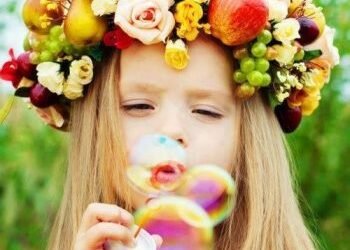 Soyez heureux comme des enfants.